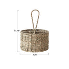 Hand-Woven Seagrass Caddy — view 6