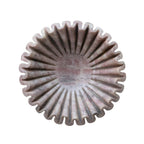 Marble Fluted Dish - Pink — detail view