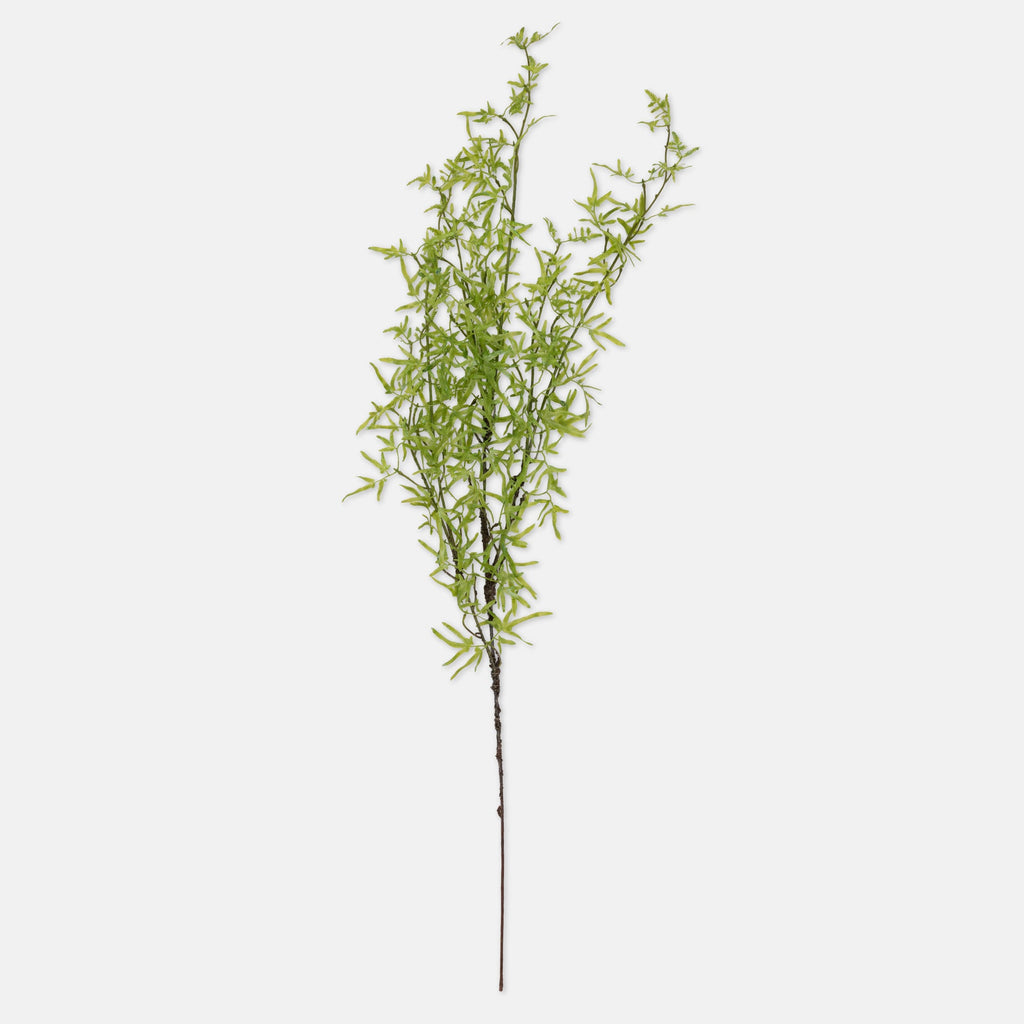 Artificial Fern Branch, Soft Green