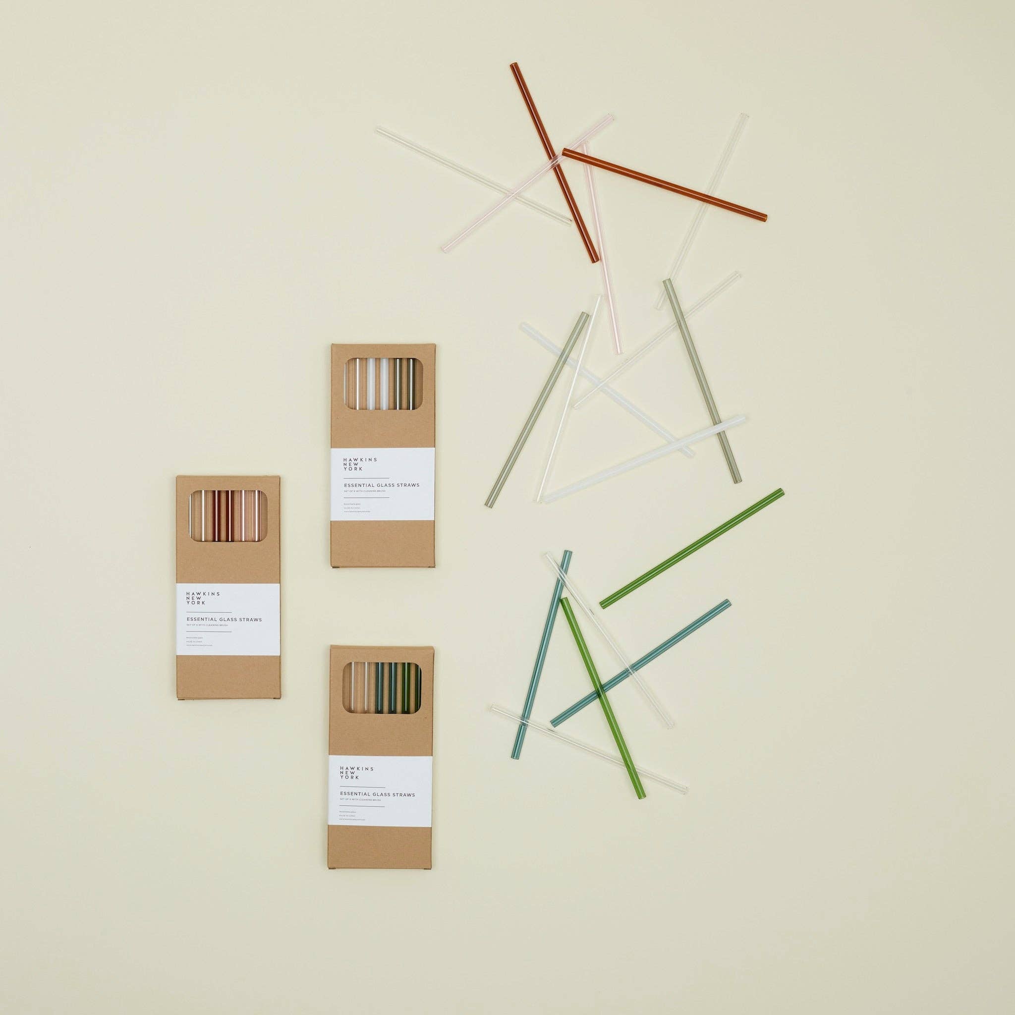 Glass Straw, Set of 6