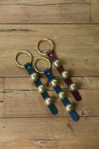 Sleigh Bells on Brass Ring | Christmas Door Bell