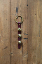Sleigh Bells on Brass Ring | Christmas Door Bell