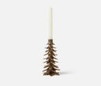 Kevin Tree Candle Holders in Antique Brass, Large (Set of 2)