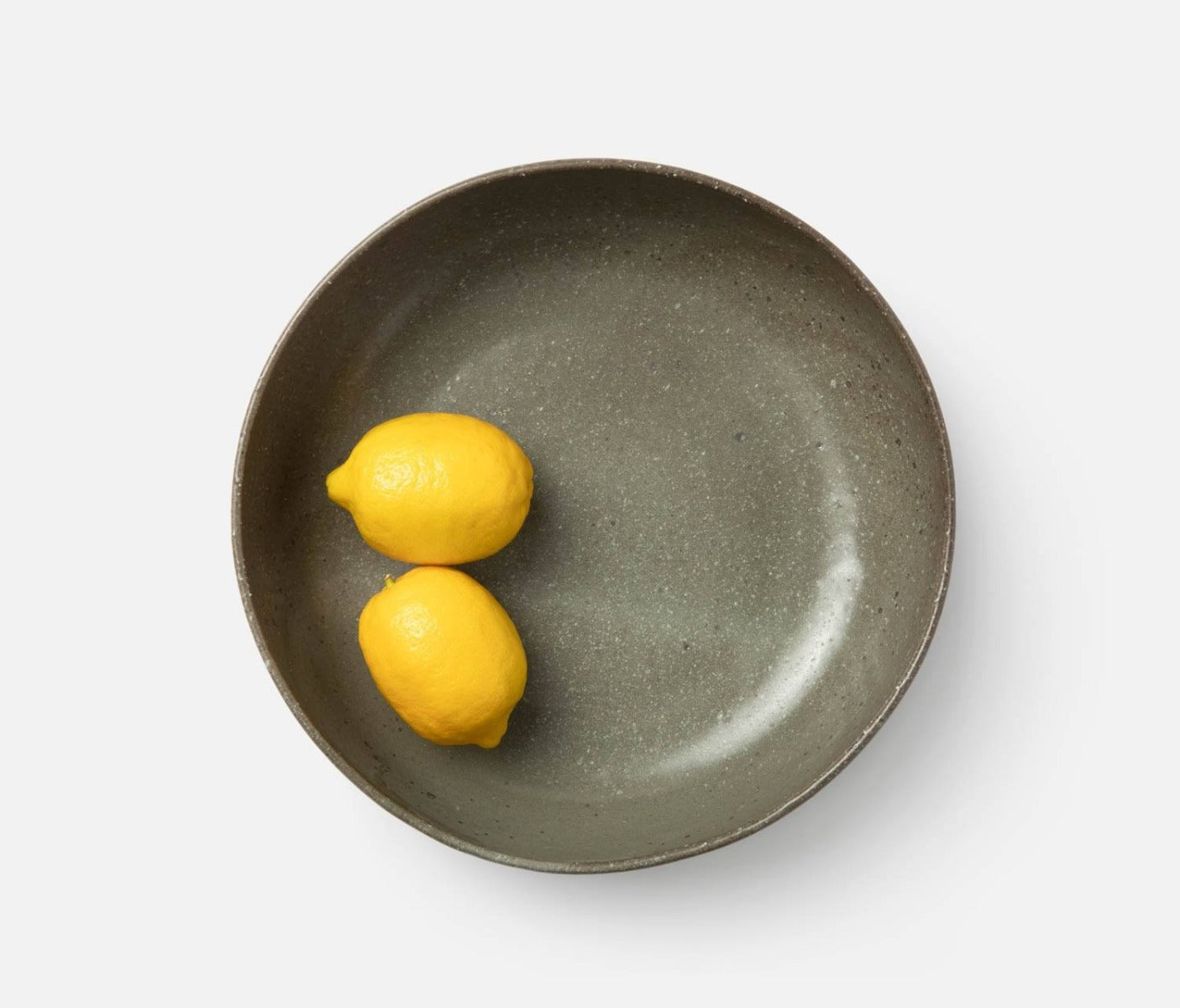 Marcus Round Serving Bowl in Gray Salt Glaze, Large (Set of 2)