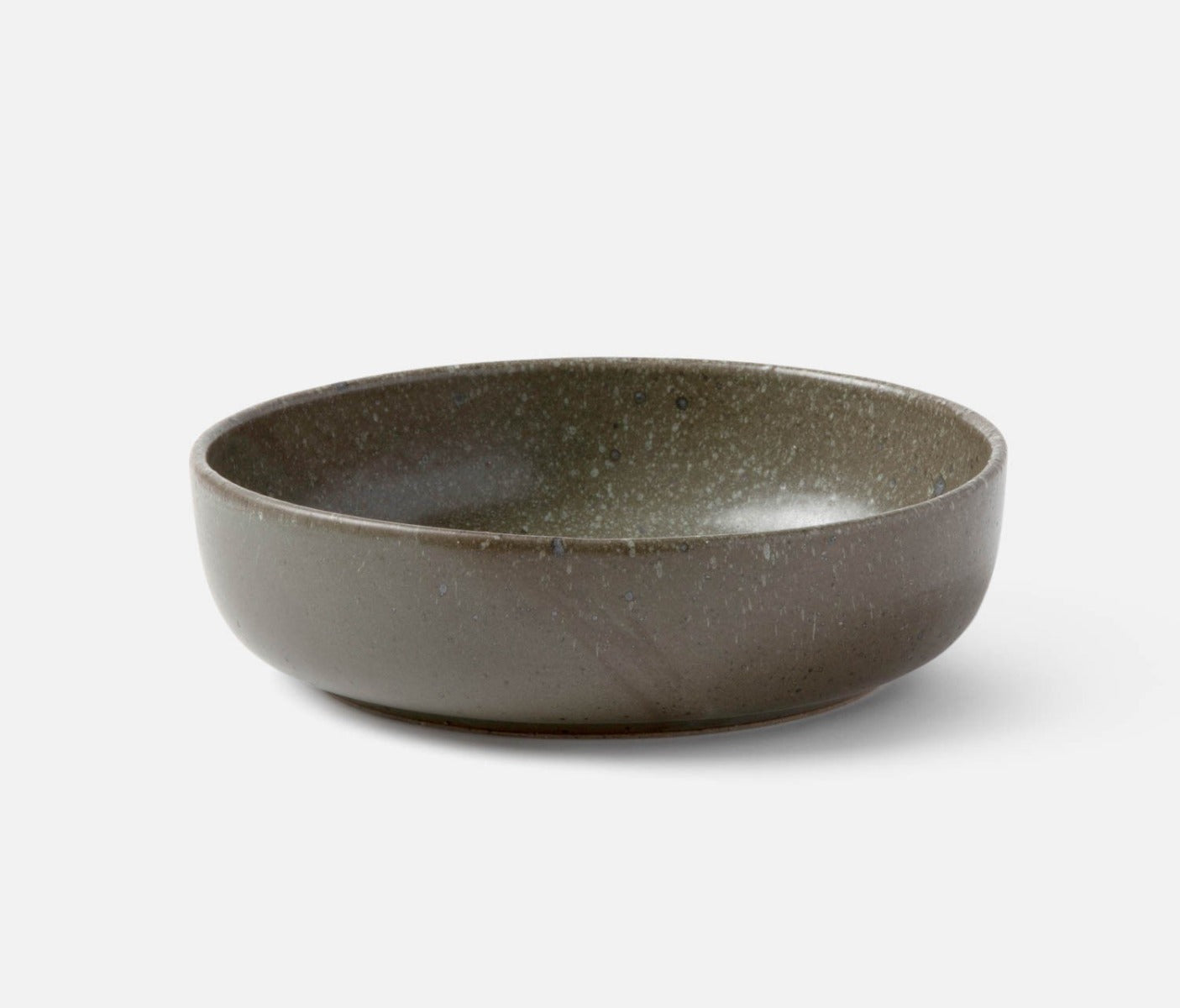 Marcus Round Serving Bowl in Gray Salt Glaze, Large (Set of 2)