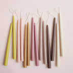 12" Dipped Taper Candles