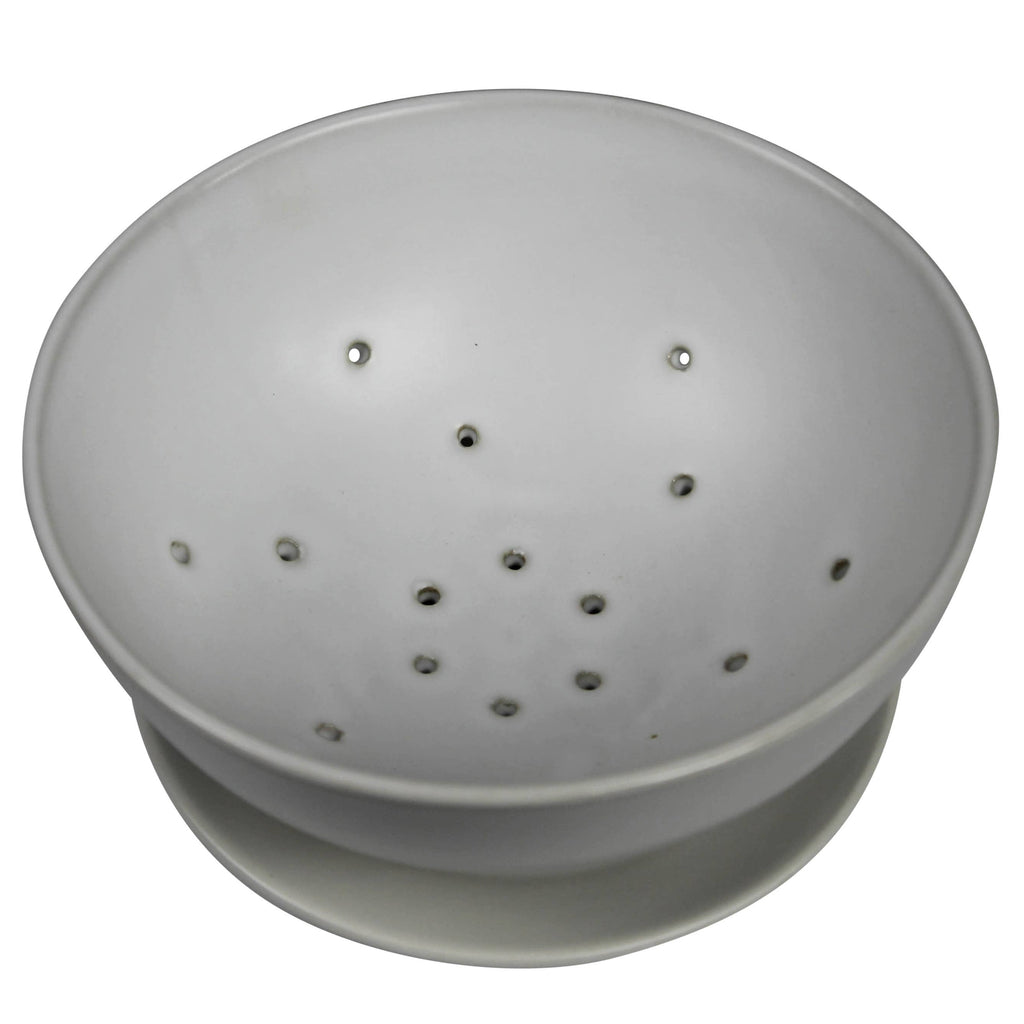 Drift Berry Bowl with Saucer, Ceramic.  saucer: 5.5x0.75