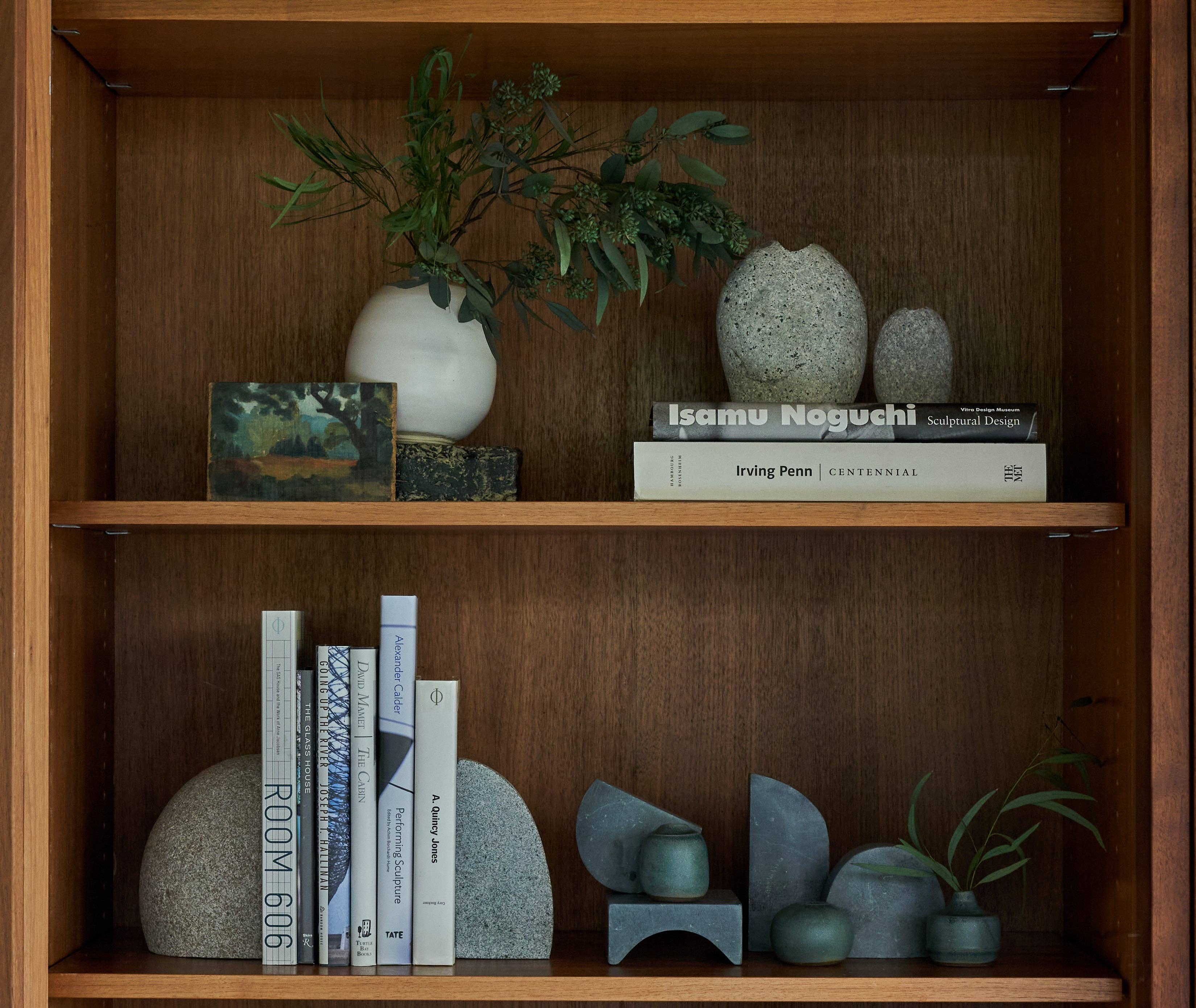 Stone Bookends, Set of 2