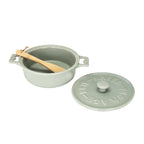 Brie Baker with Lid and Spreader — view 4