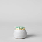 Stoneware Match Strike Pot