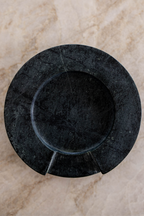 Green Marble Round Spoon Rest