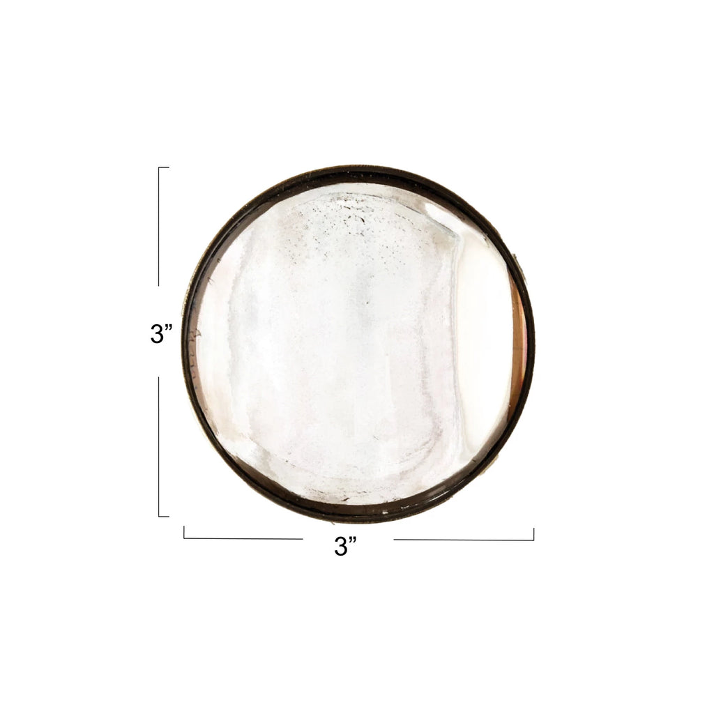 Paperweight & Magnifying Glass — styled
