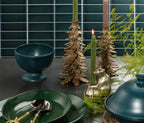 Kevin Tree Candle Holders in Antique Brass, Small (Set of 2)