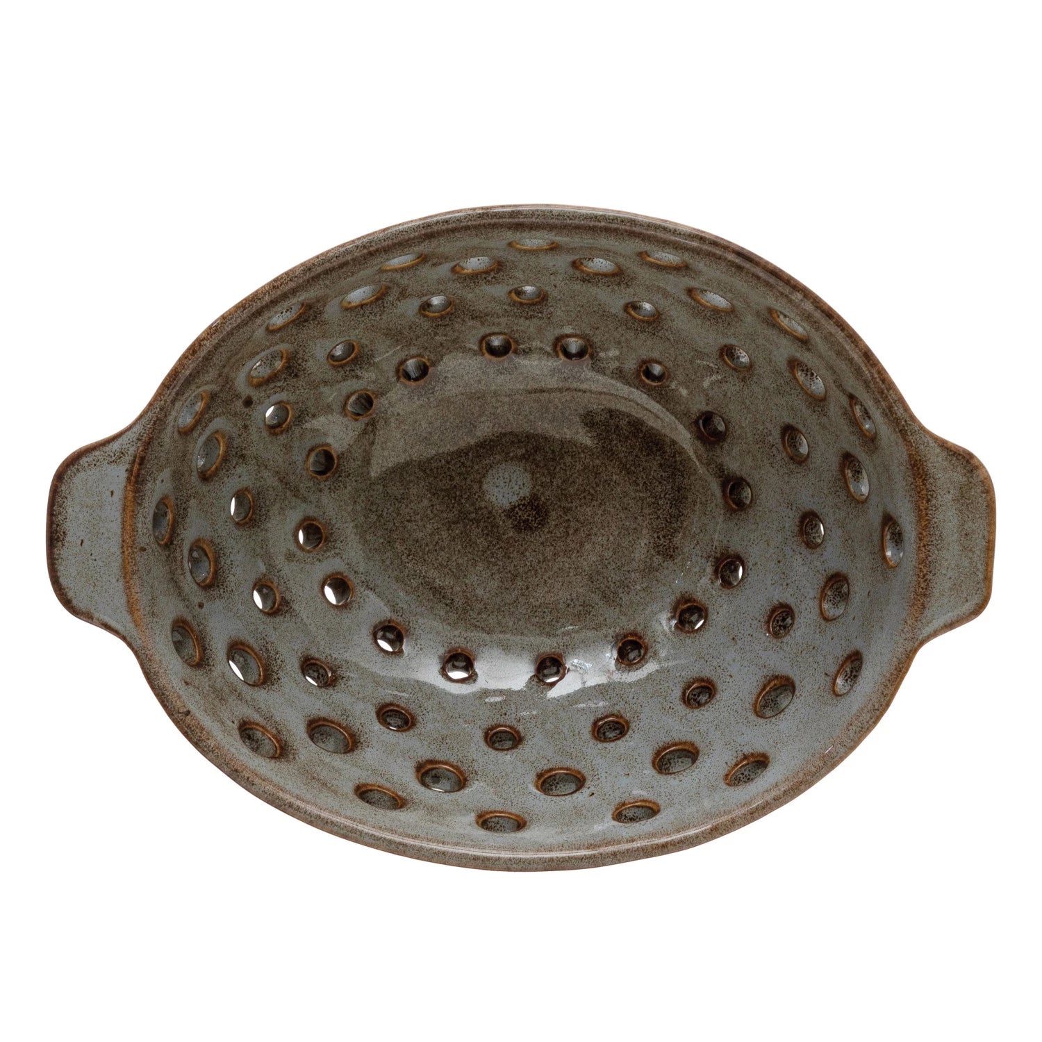 Stoneware Berry Bowl – Brown