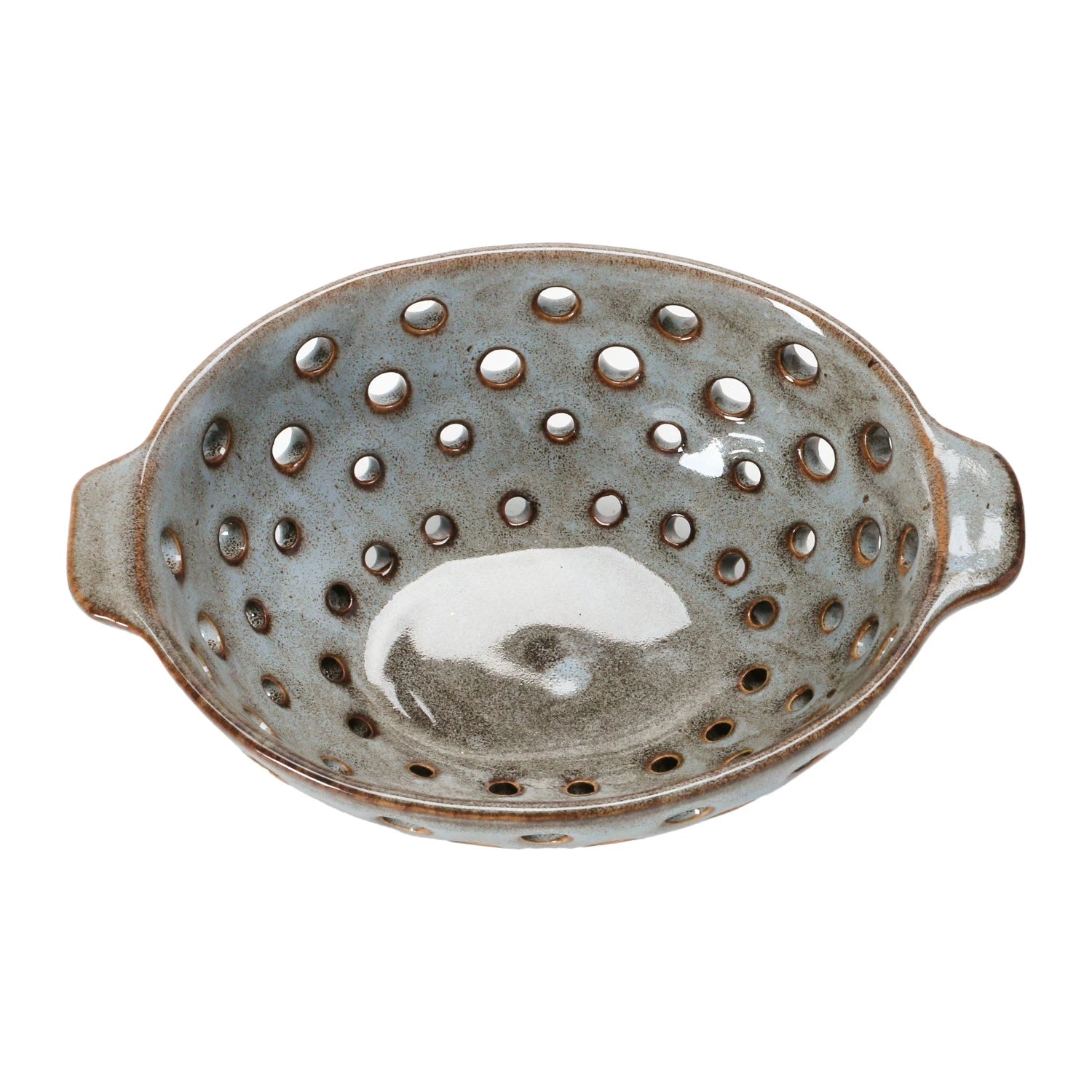 Stoneware Berry Bowl – Brown