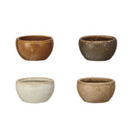 Stoneware Pinch Pot — detail view