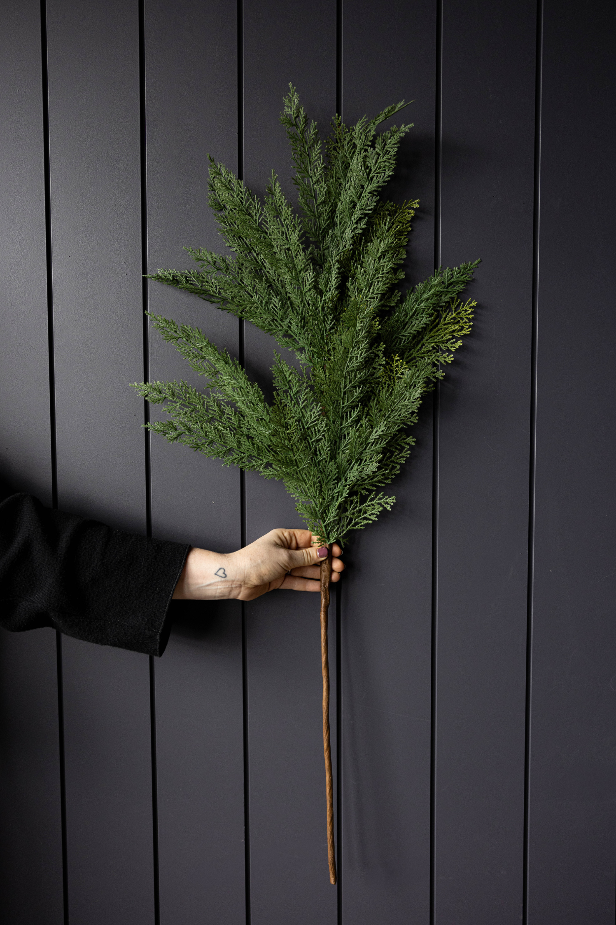 Cypress Leaf Full Real Touch Stems