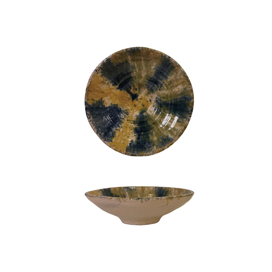 Decorative Terra-cotta Bowl