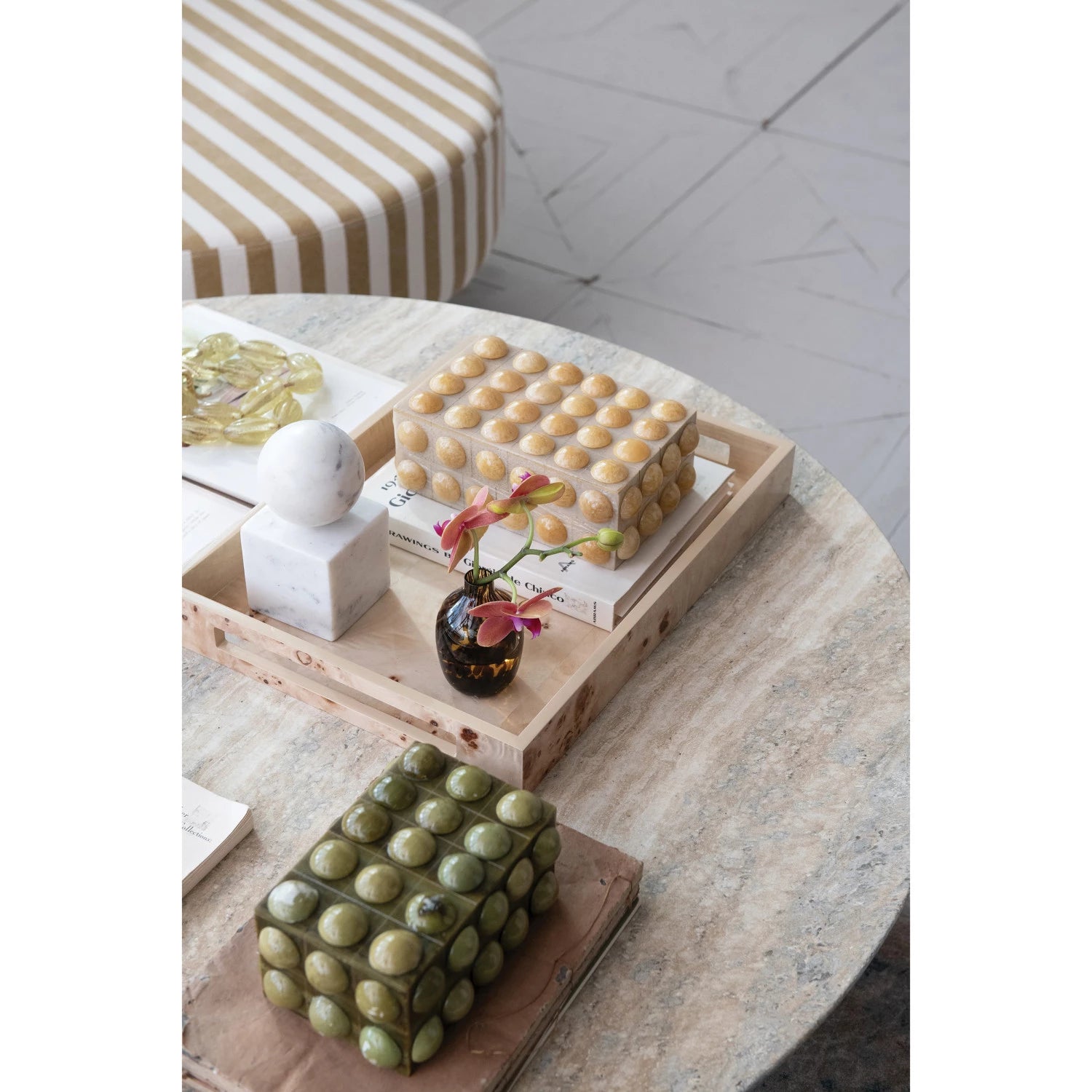 Resin Bobbin Box – Yellow