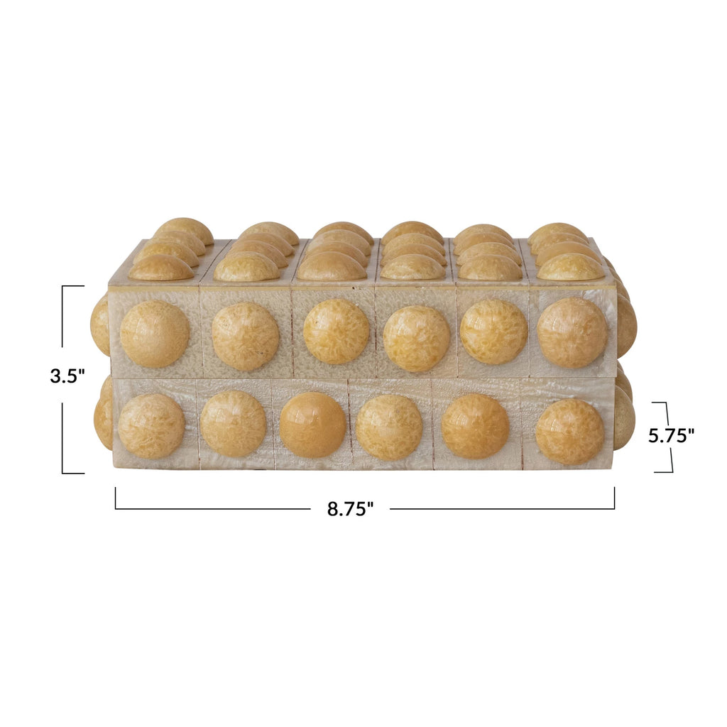 Resin Bobbin Box – Yellow