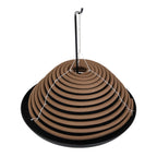 2 Piece Outdoor Hanging Incense Coils with Stand, Set of 3 in Box — detail view
