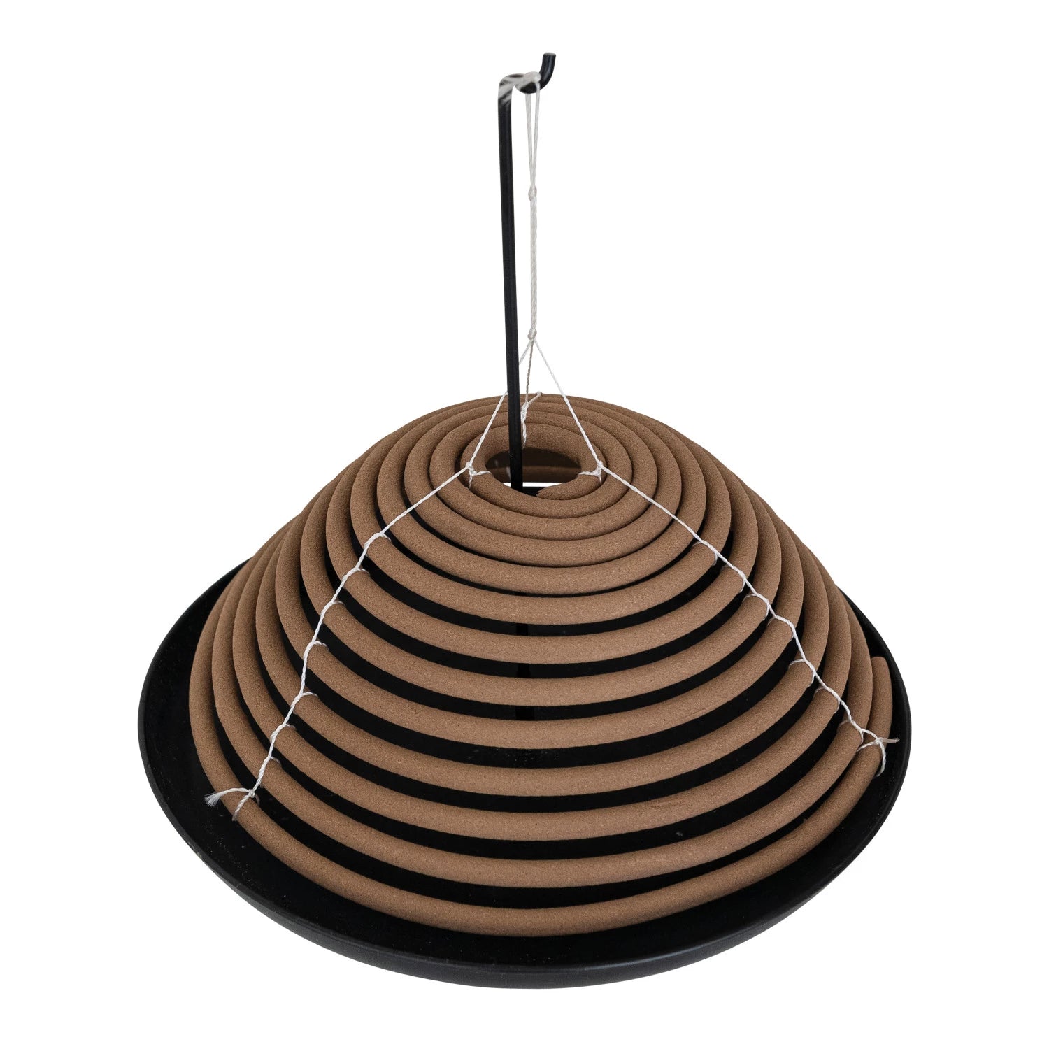 2 Piece Outdoor Hanging Incense Coils with Stand, Set of 3 in Box — detail view