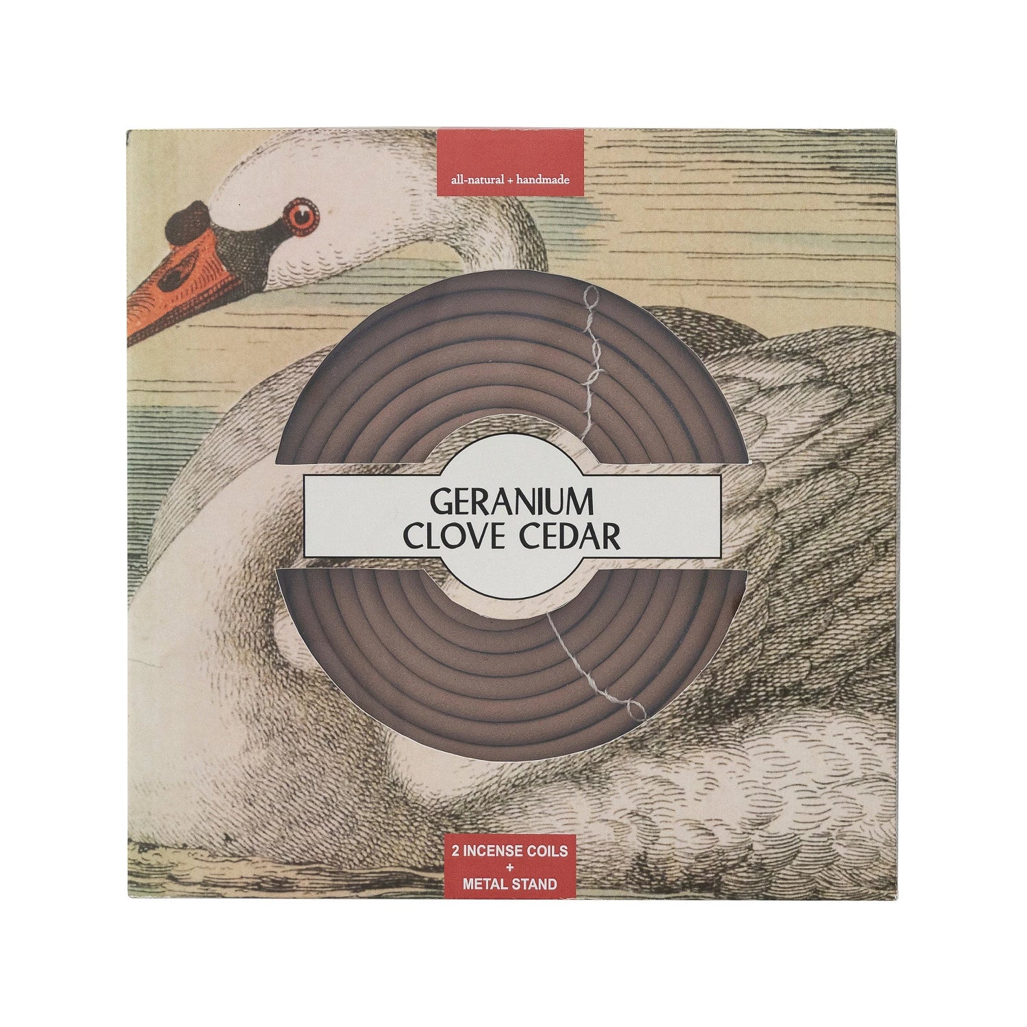 2 Piece Outdoor Hanging Incense Coils with Stand, Set of 3 in Box — styled