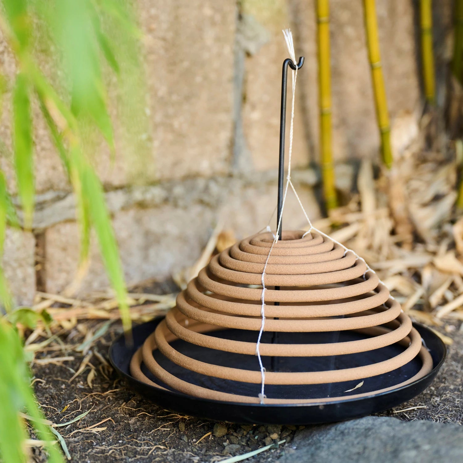 2 Piece Outdoor Hanging Incense Coils with Stand, Set of 3 in Box — view 4