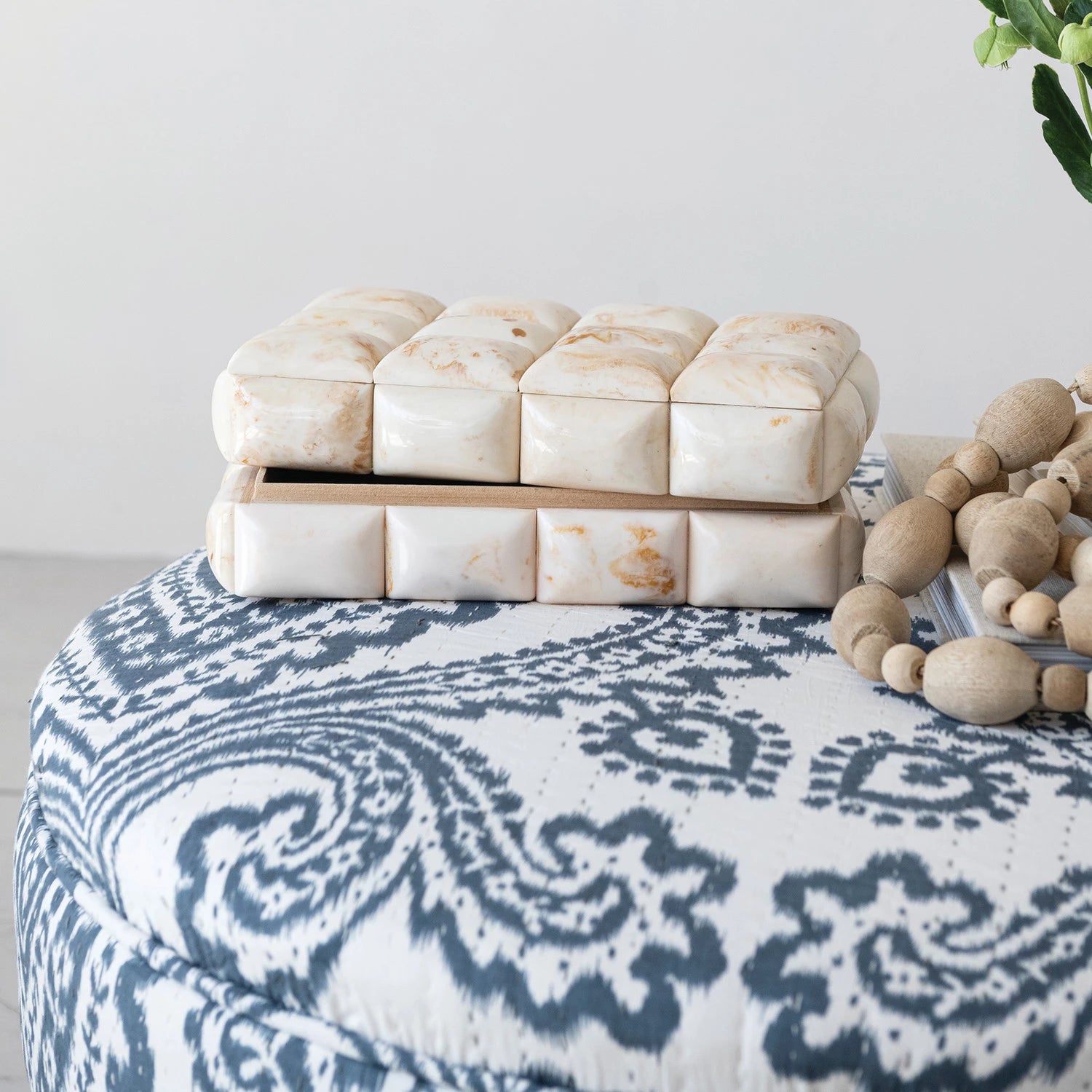 Marbled Resin Tile & MDF Box — view 4