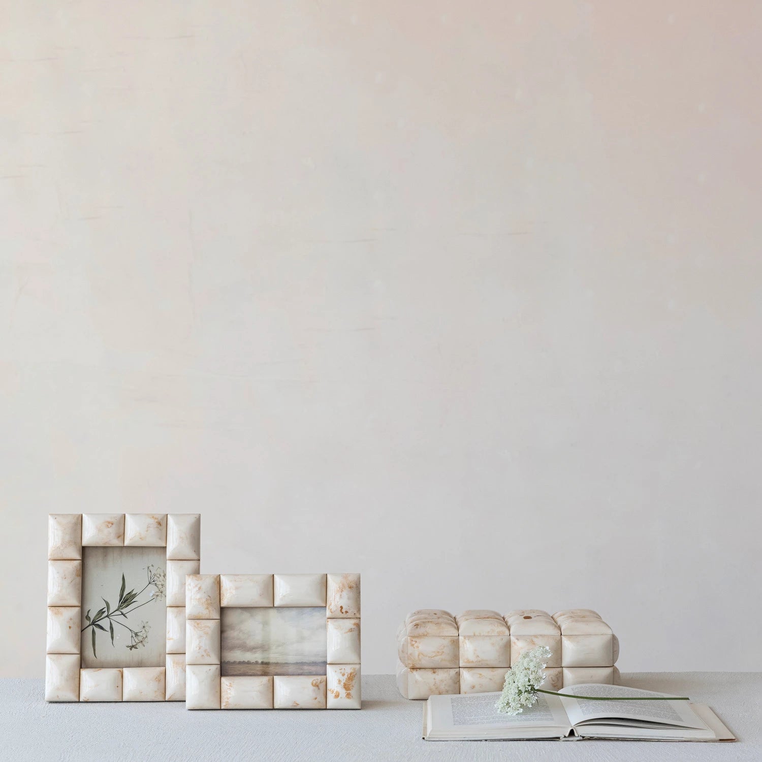 Marbled Resin Tile & MDF Box — view 5