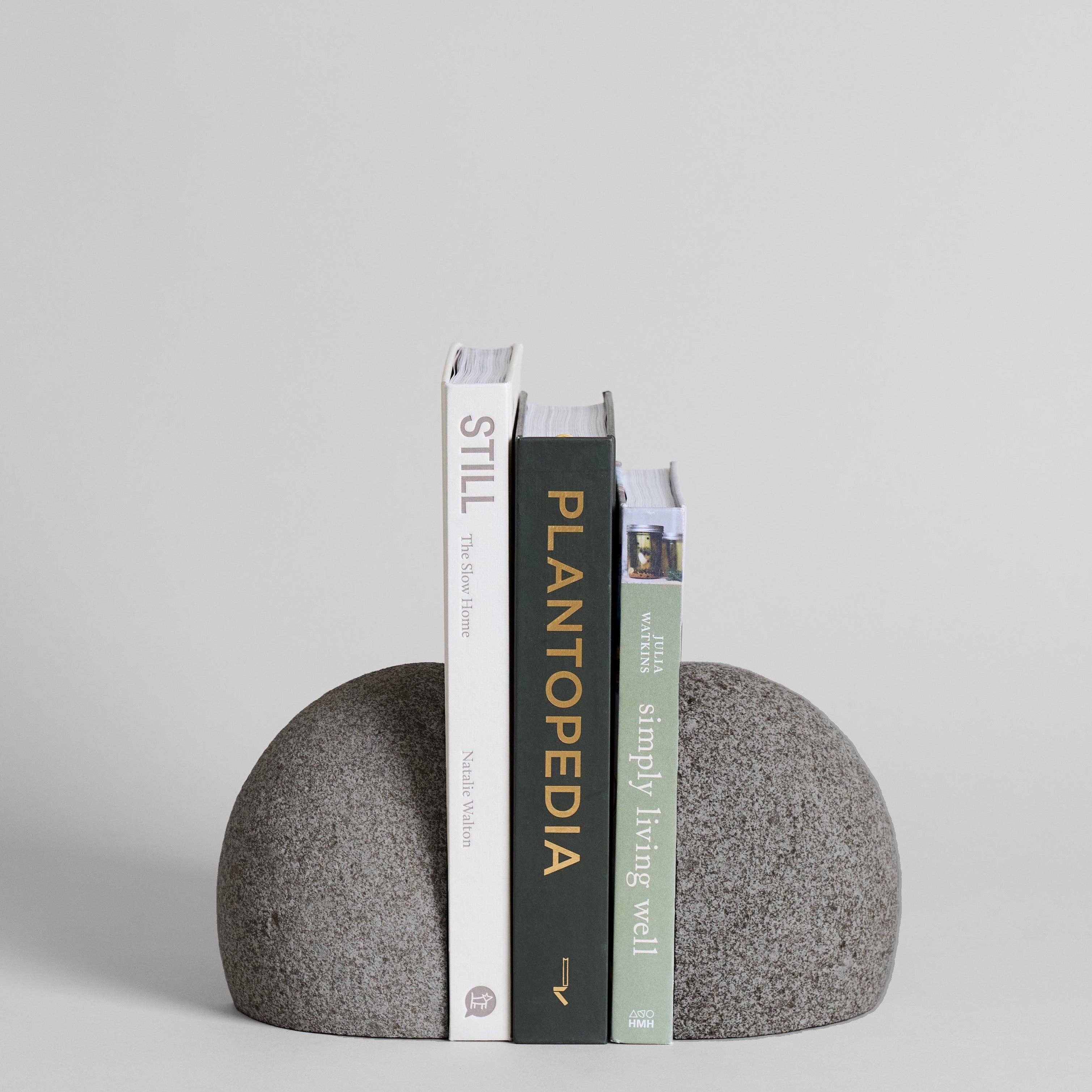Stone Bookends, Set of 2