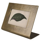 Ridley Picture Frame, Brass - Horizontal 4x6