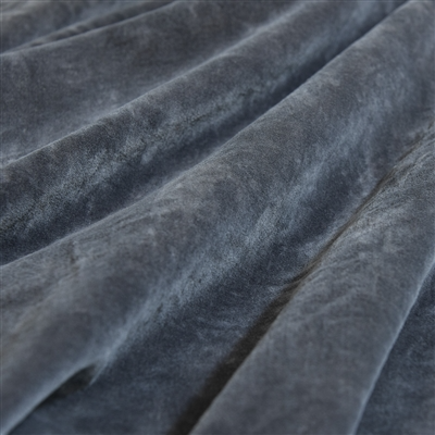 Velvet Tree Skirt - Dark Grey