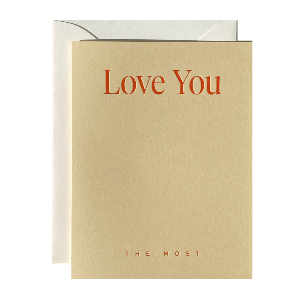 Love You The Most No. 33 — detail view