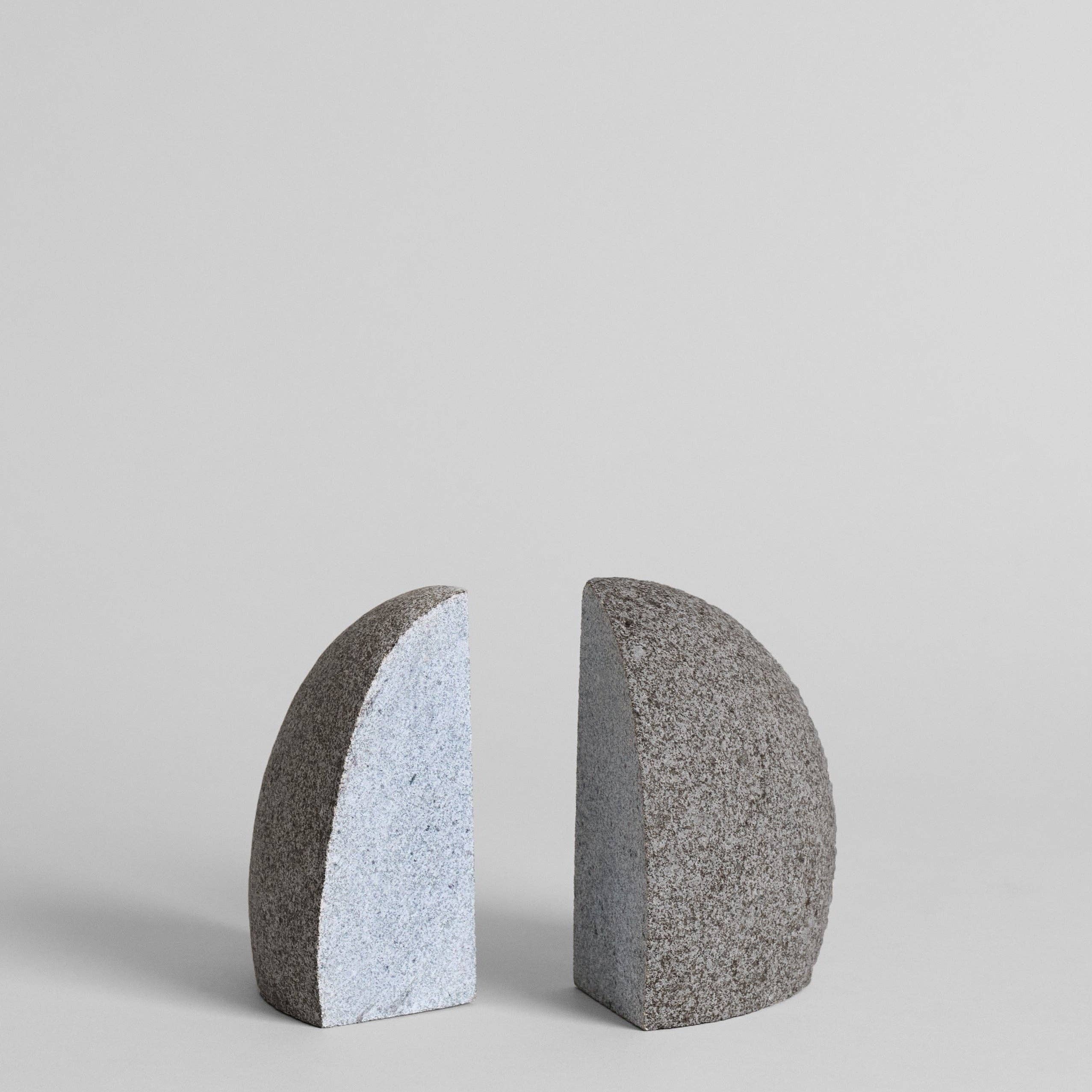 Stone Bookends, Set of 2