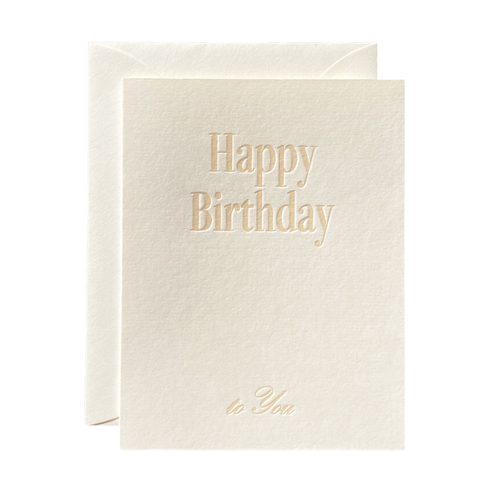 Happy Birthday No. 40 — detail view