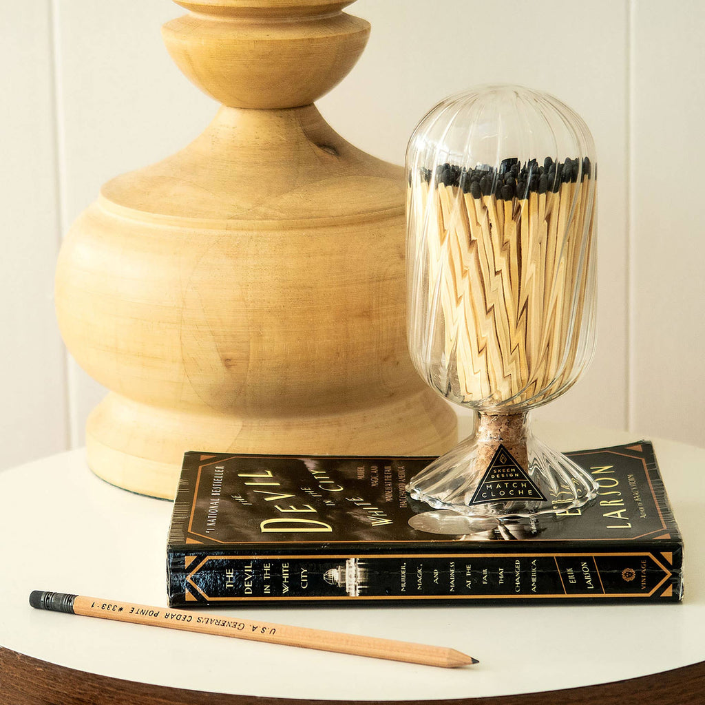 Helix Match Cloche, Black-tip Matches