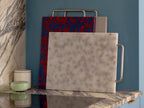 Large Cutting Board - Gray/White — detail view