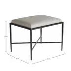 Devoe Stool - Hair on Hide