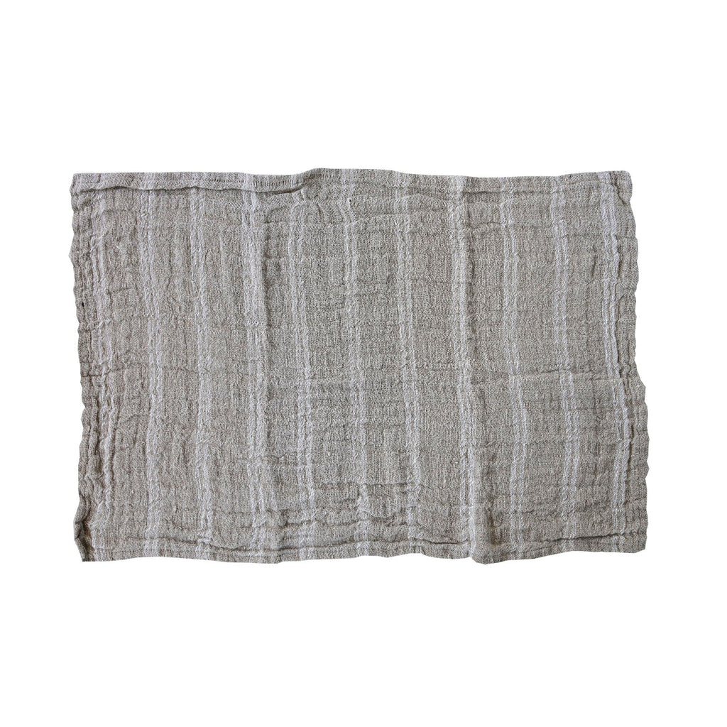 Charleroi Handwoven 100% Linen Hand Towel