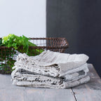 Lessines Handwoven 100% Linen Hand Towel — styled