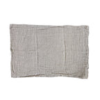 Lessines Handwoven 100% Linen Hand Towel — detail view