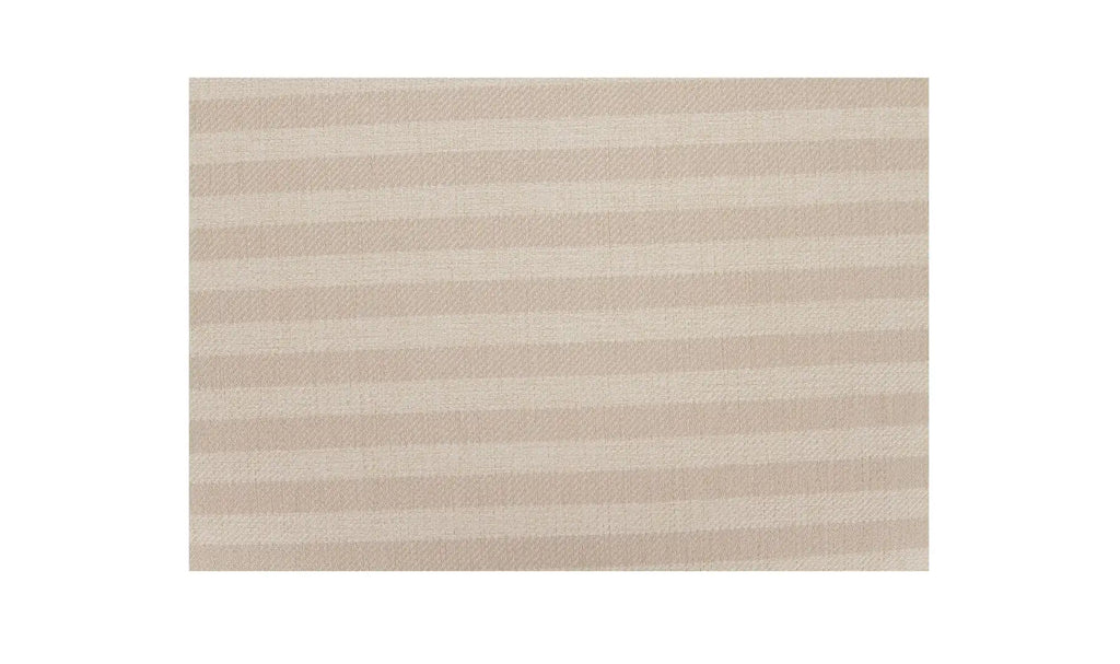 Heidi Storage Ottoman, Beige Stripe