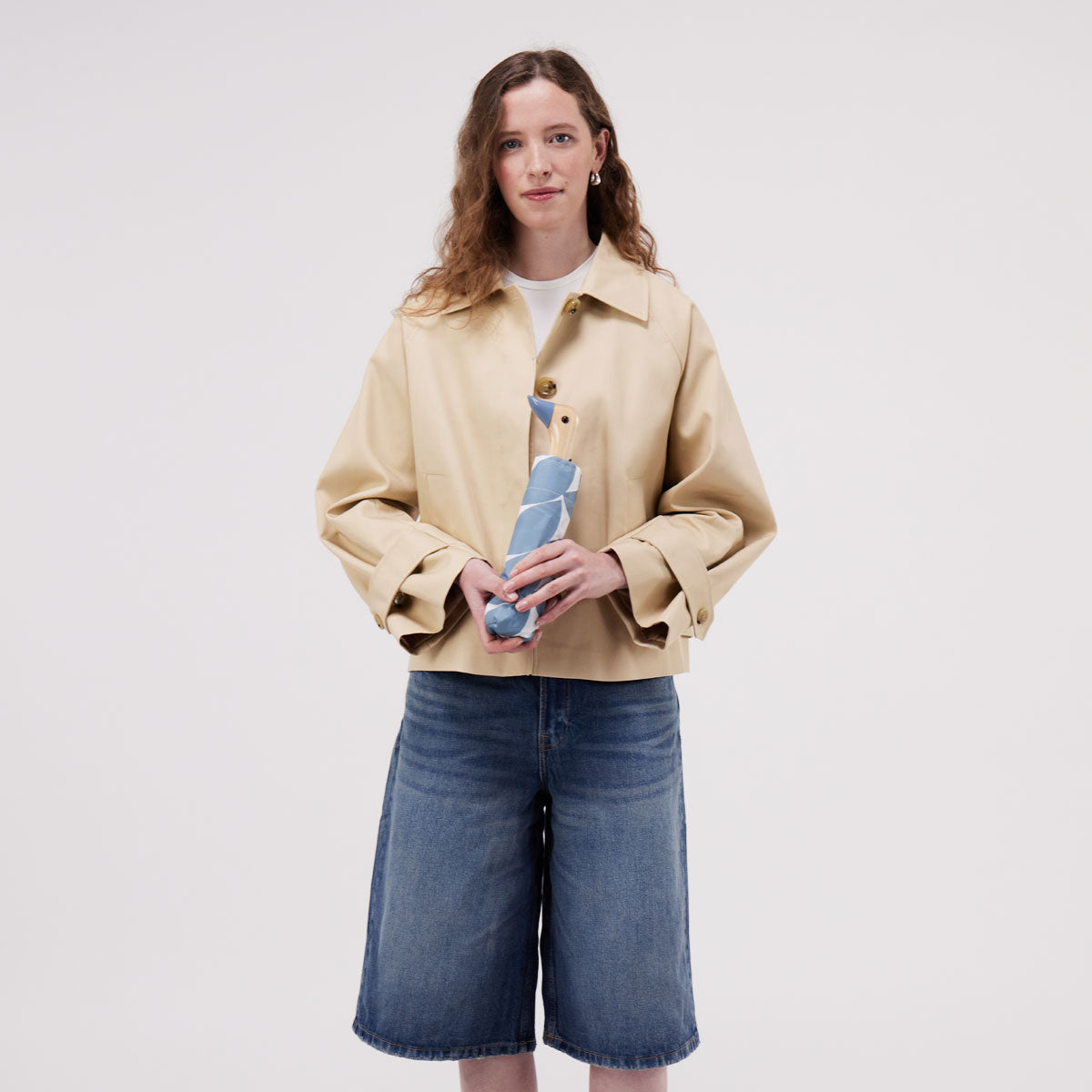 Denim Moon Duck Umbrella