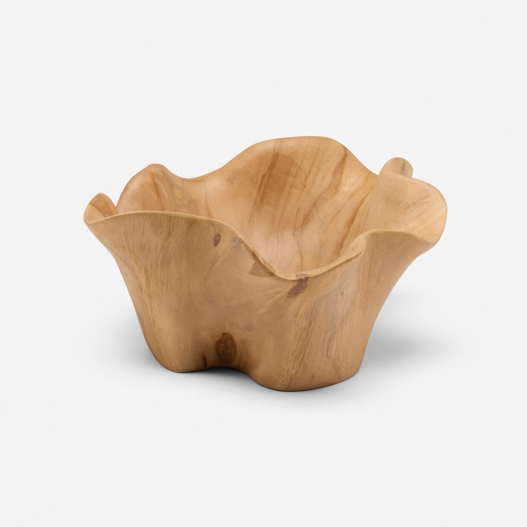 Timothee Teak Fruit Bowl, Large